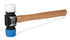 Titan Tools 63412 12 oz Double Face Rubber Mallet with Hickory Handle