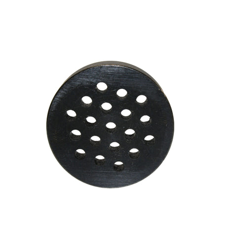 Ingersoll Rand 125-A-21 Needle Holder top view showing 19 needle holes