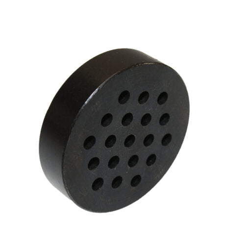 Ingersoll Rand 125-A-21 Needle Holder angled view showing disc profile and 19 needle holes