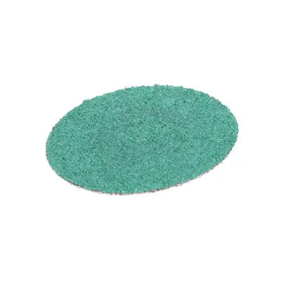 3M 36525 Green Corps Roloc Abrasive Disc, 40 Grit, 2 in Diameter