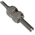 Mastercool 3638 A/C Valve Core Remover, double-ended metal tool with knurled centre grip