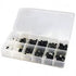 ATD Tools ATD-381 200pc Socket Set Screw Assortment in molded plastic storage case with divided compartments