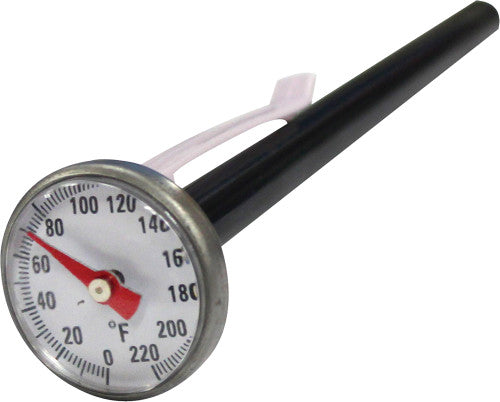 ATD Tools 3406 1" DIAL ANALOG POCKET THERMOMETER, 0-220°F - MPR Tools & Equipment