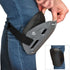 Steelman 93176 PROLOCK 2-in-1 Non-Marring Knee Pad, One-Size, Resin Cap, EVA Foam Pad, 1 -Strap - MPR Tools & Equipment