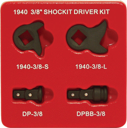 LTI Tools (Lock Technology) 1940-3/8 3/8″ Kentucky Kicker Shockit Driver Kit - MPR Tools & Equipment