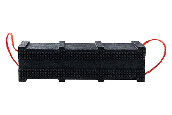 AME International 15273 Super Stacker 8pc Black Primo Cribbing Block Kit with 2pc Jack Plate Kit - MPR Tools & Equipment