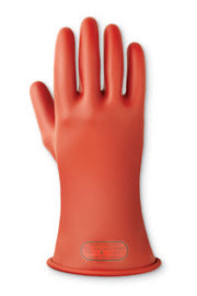Ansell RIG011R070 Class 0, Electrical Rubber Insulating Gloves, Red, Size 7 - MPR Tools & Equipment