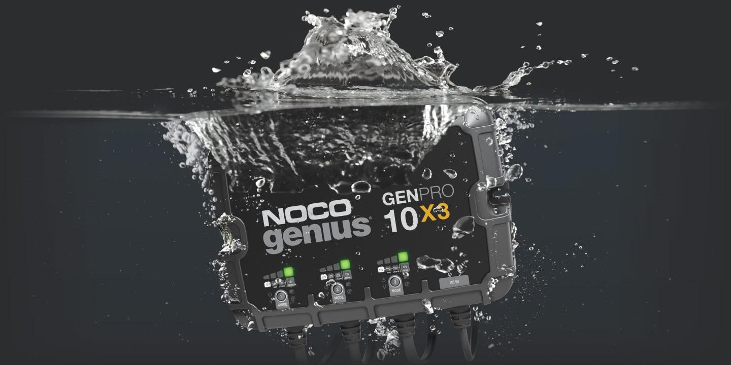 NOCO GENPRO10X3 12V 3-Bank, 30-Amp On-Board Battery Charger - MPR Tools & Equipment