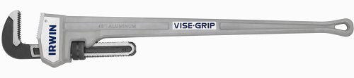 Irwin 2074148 6-Inch Jaw Capacity 48-Inch Cast Aluminum Pipe Wrench - MPR Tools & Equipment