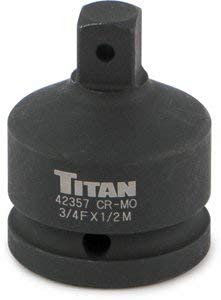 Titan 42357 3/4in F to 1/2in M Impact Socket Adaptor - MPR Tools & Equipment