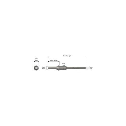 Ajax Tool Works A1104 10 Roll Pin Driver 3/8" - MPR Tools & Equipment