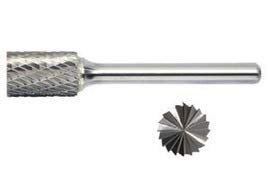 Mastercut SB-1DC 1/4 Diameter X 5/8 Cylindrical (End Cut) Shape Double Cut Carbide Burr - MPR Tools & Equipment