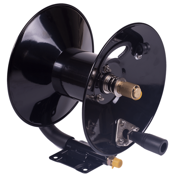 Reelcraft 4625 OLP 3/8-Inch by 25-Feet Spring Driven Hose Reel for  Air/Water - Air Tool Hose Reels 