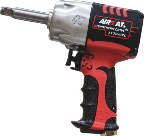 AirCat 1178-VXL-2 1/2" VIBROTHERM DRIVE COMPOSITE IMPACT WRENCH WITH 2" EXTENDED ANVIL, 950 FT-LBS - MPR Tools & Equipment