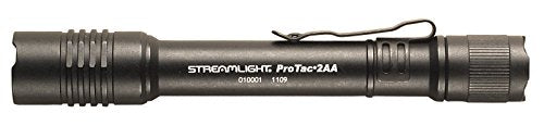 Streamlight 88033 ProTac 2AA 250 Lumen Professional Tactical Flashlight with High/Low/Strobe w/ 2 x AA Batteries - 250 Lumens - MPR Tools & Equipment