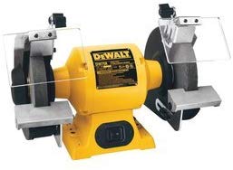 DEWALT DW756 6-Inch Bench Grinder. Yellow. Black. Gray - MPR Tools & Equipment