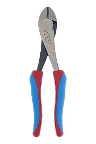 Channellock 338CB 8-Inch Diagonal Plier with Code Blue Comfort Grips and Side Cutter - MPR Tools & Equipment