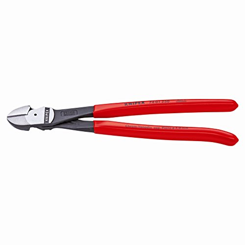 KNIPEX Tools - High Leverage Diagonal Cutters (7401250) - MPR Tools & Equipment