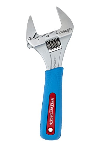 Channellock 6WCB 6-Inch WideAzz Adjustable Wrench, CODE BLUE - MPR Tools & Equipment
