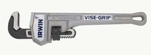 IRWIN VISE-GRIP Tools Cast Aluminum Pipe Wrench, 1-1/2-Inch Jaw Capacity, 10-Inch (2074110) - MPR Tools & Equipment