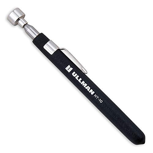 Ullman Devices Telescoping Magnetic Pick-Up Tool with 10 lbs. Pick-up Force - Perfect for Mechanics, Trade Professionals, and Home Owners (HT-10) - MPR Tools & Equipment