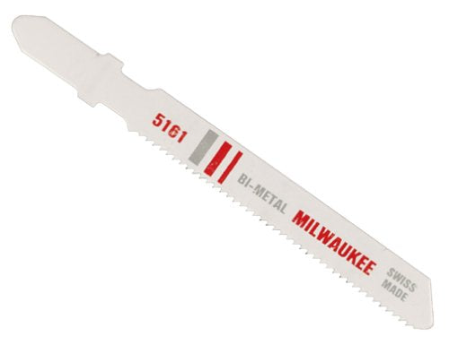 Milwaukee 48-42-5161 3" 24 TPI Bi-Metal Jig Saw Blade, 5-Pack - MPR Tools & Equipment