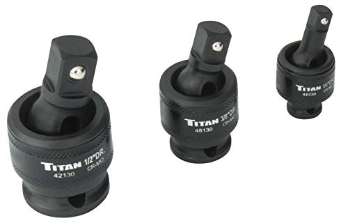 Titan TIT40160 Impact Socket Universal Joint Set - MPR Tools & Equipment