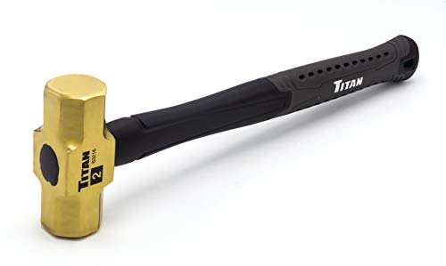 Shop Iron 63216 Non-Sparking Brass Hammer, 2lb. - MPR Tools & Equipment