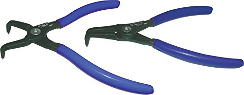 VIM Tools SRB7 7in OAL Snap Ring Bent Pliers Set - MPR Tools & Equipment