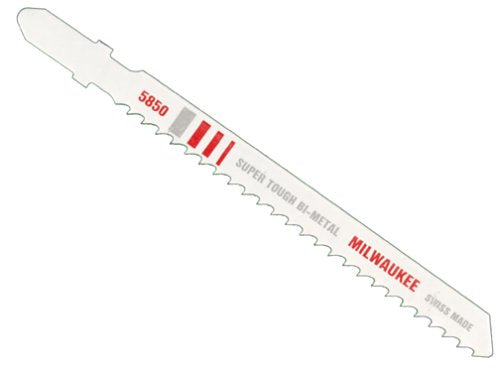Milwaukee 48-42-5850 4-Inch, 8 Teeth per Inch, Bi-Metal Jig Saw Blades, 5-Pack - MPR Tools & Equipment