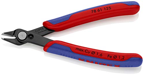KNIPEX Tools - Electronics Super Knips, Multi-Component (7861125), 5-Inch - MPR Tools & Equipment