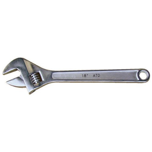 ATD Tools 418 18" Adjustable Wrench with 1-7/8" Opening - MPR Tools & Equipment