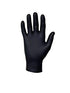 Microflex MK-296 Black Disposable Nitrile Gloves, Latex-Free, Size X-SMALL, Box of 100 Units - MPR Tools & Equipment