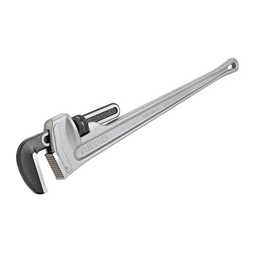 RIDGID 31115 Model 848 Aluminum Straight Pipe Wrench, 48-inch Plumbing Wrench - MPR Tools & Equipment