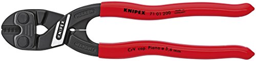 KNIPEX - 71 01 200 Tools - CoBolt Compact Bolt Cutter (7101200), 8-Inch - MPR Tools & Equipment