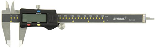 Central Tools 3C350 Fractional Electronic Digital Caliper , 6 to 7.9 Inches - MPR Tools & Equipment