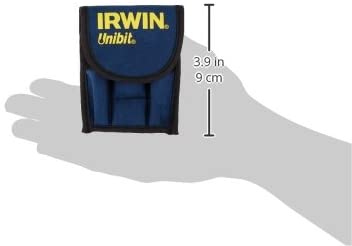 Irwin Industrial Tools 15502 Unibit 502T Titanium Nitride Coated Step Drill Bit Set with Nylon Pouch. 3-Piece - MPR Tools & Equipment