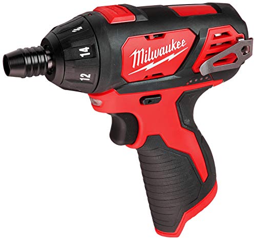 Milwaukee 2401-20 M12 12-Volt Lithium-Ion Cordless 1/4 in. Hex Screwdriver (Tool-Only) - MPR Tools & Equipment