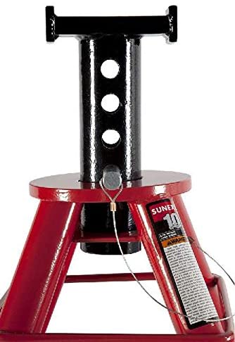 Sunex Tools 1410 10 Ton High Height Pin Type Jack Stands (Pair)