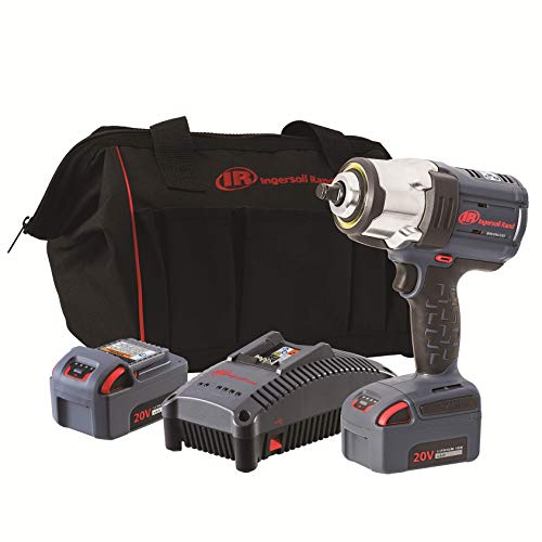 Ingersoll Rand W7152-K22 20V High Torque 1/2 Inch Drive Cordless Impact Wrench, 2 Battery Kit - MPR Tools & Equipment