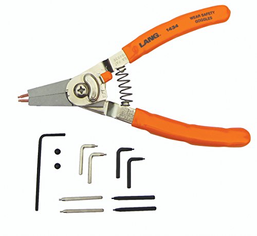 Lang Tools 1434 Internal/External Quick Switch Retaining Ring Pliers and Tip Kit - MPR Tools & Equipment