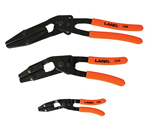 Lang 3Pc Set Pinch Off Pliers (LNG-1500) - MPR Tools & Equipment