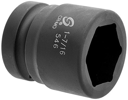 Sunex 546 1" Drive Standard 6 Point Impact Socket 1-7/16" - MPR Tools & Equipment