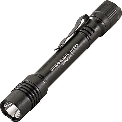 Streamlight 88033 ProTac 2AA 250 Lumen Professional Tactical Flashlight with High/Low/Strobe w/ 2 x AA Batteries - 250 Lumens - MPR Tools & Equipment