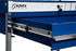 Sunex 8013ABL Sunex 8013ABL Service Cart with Locking Top and Drawer, Blue - MPR Tools & Equipment