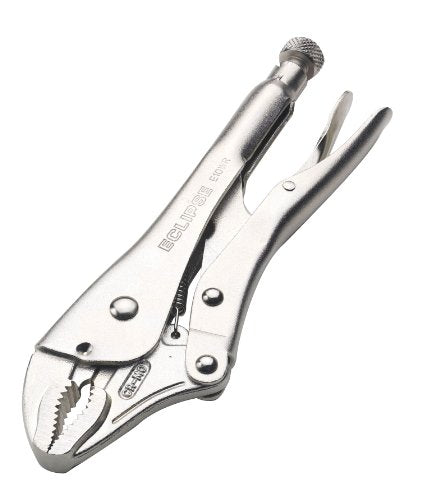 Eclipse E10WR Curved Jaw Locking Pliers with Wire Cutters, Chrome Molybdenum Steel, 10" Size, 1-7/8" Jaw Capacity - MPR Tools & Equipment