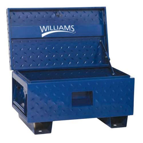 Williams 50950 Job Site Box, 32-Inch W X 19-Inch D X 17.5-Inch H, Blue - MPR Tools & Equipment