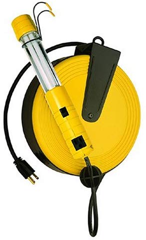 Bayco SL-825 13-Watt Fluorescent Work Light with 40-Feet Cord Reel - MPR Tools & Equipment