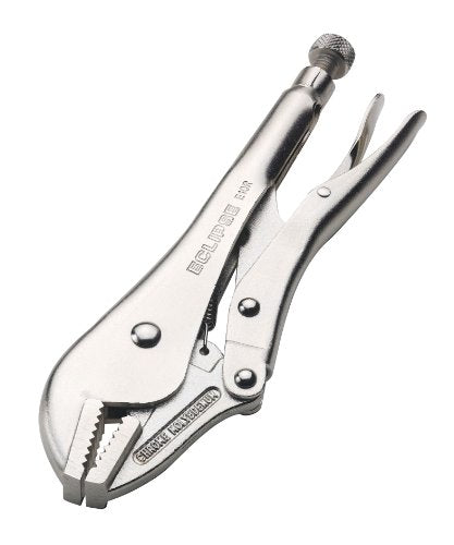Eclipse E10R Straight Jaw Locking Pliers, Chrome Molybdenum Steel, 10" Size, 1-3/4" Jaw Capacity - MPR Tools & Equipment