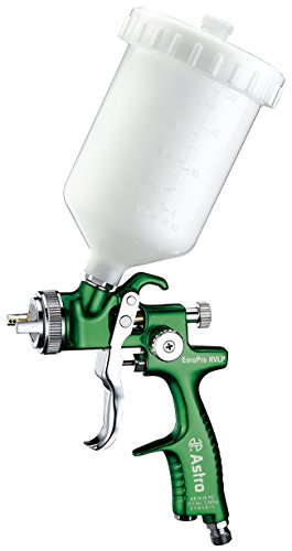 Astro EUROHV105 EuroPro Forged HVLP Spray Gun with 1.5mm Nozzle and Plastic Cup - MPR Tools & Equipment